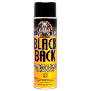 Black Back 12Oz by Hog Wash HW0555 Quick Detailer 80-0292 Western Powersports