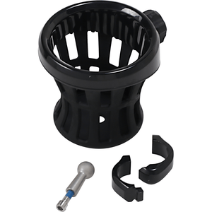 Black Drink Holder 1-1/4" By Ciro 50615 Drink Holder 0636-0086 Parts Unlimited