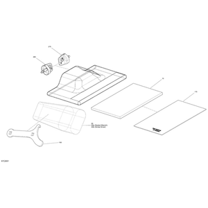 Black, Electronic Key by Can-Am 710000817 OEM Hardware 710000817 Off Road Express Peach St