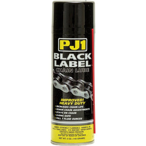 Black Label Chain Lube 5Oz by PJ1 1-06A Chain Care 57-0106 Western Powersports