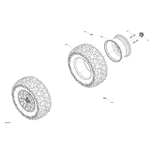 Black, Rim by Can-Am