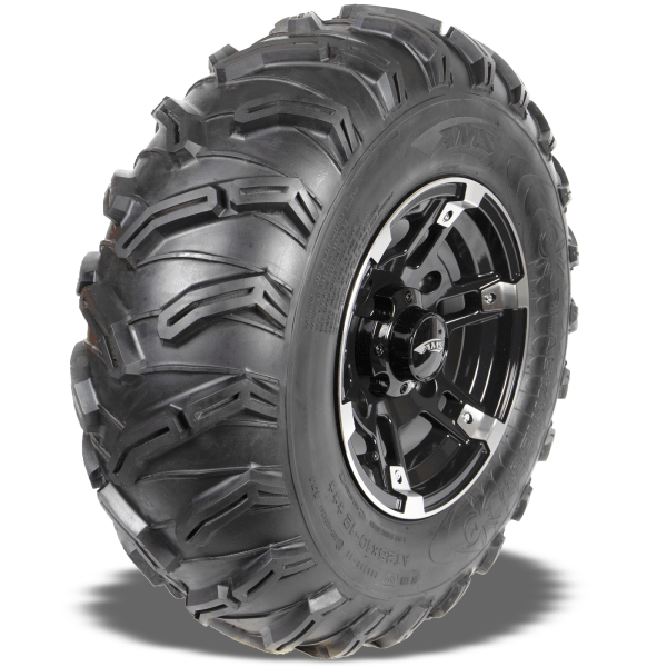 Black Widow Front; Rear Tire 25 X 8-12 by AMS