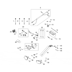 Blank Key, Right, Rzr by Polaris 454726 OEM Hardware P454726 Off Road Express