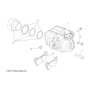 Bleeder Replacement Kit by Polaris 2201428 OEM Hardware P2201428 Off Road Express