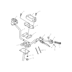 Block-Handlebar,Pegged by Polaris 5631146 OEM Hardware P5631146 Off Road Express