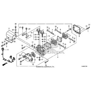 Body Assembly, Valve by Honda 27100-HL1-A01 OEM Hardware 27100-HL1-A01 Off Road Express Peach St