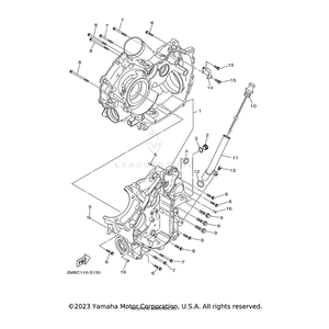 Bolt 1 by Yamaha 2MB-E5481-10-00 OEM Hardware 2MB-E5481-10-00 Off Road Express