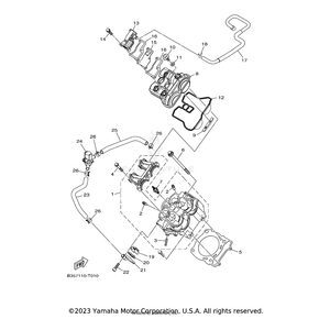 Bolt 1 by Yamaha 2MB-E5481-80-00 OEM Hardware 2MB-E5481-80-00 Off Road Express