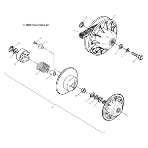 Bolt (10) by Polaris 7511854 OEM Hardware P7511854 Off Road Express