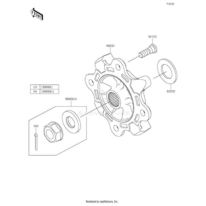 Bolt,12Mm by Kawasaki