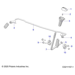 Bolt-5/16-18X1-1/2 Hxflng Gr5 by Polaris 7518342 OEM Hardware P7518342 Off Road Express