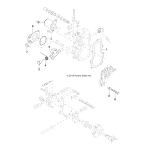 Bolt 6X10 Plated by Polaris 3070126 OEM Hardware P3070126 Off Road Express