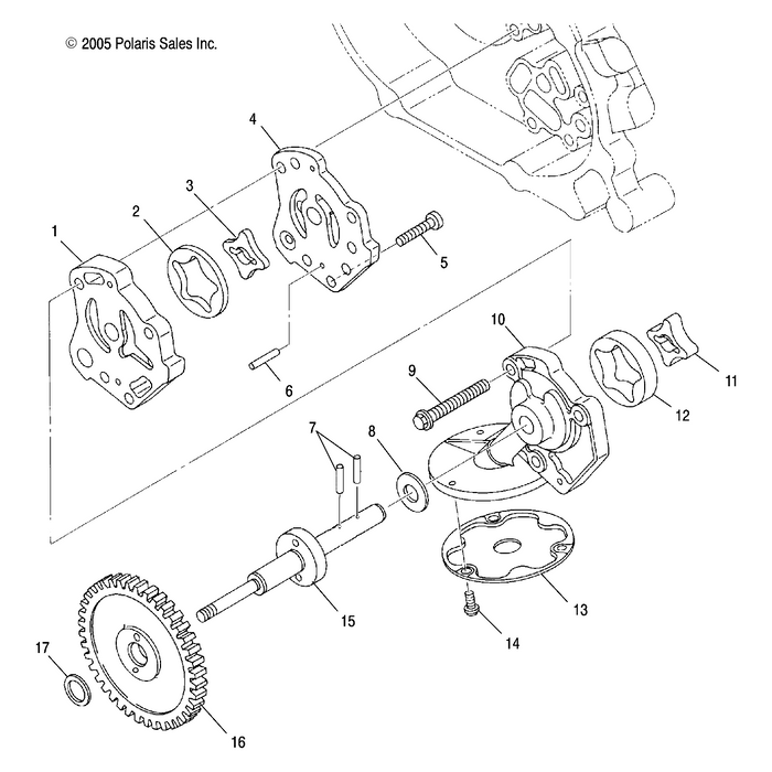 Bolt&Amp;Washer Assembly. by Polaris