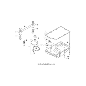 Bolt B Oil Pass By Arctic Cat 3306-921 OEM Hardware 3306-921 Off Road Express