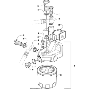 Bolt, Banjo-Fitting By Arctic Cat 3206-009 OEM Hardware 3206-009 Off Road Express