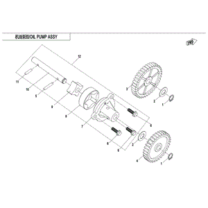 Bolt by CF Moto 0010-030002-00001 OEM Hardware 0010-030002-00001 Northstar Polaris