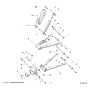 Bolt by Polaris 7518566 OEM Hardware P7518566 Off Road Express