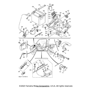 Bolt by Yamaha 2MB-E5768-10-00 OEM Hardware 2MB-E5768-10-00 Off Road Express