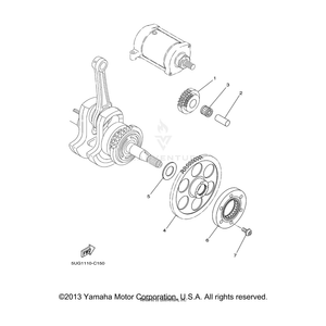 Bolt by Yamaha 91317-08018-00 OEM Hardware 91317-08018-00 Off Road Express