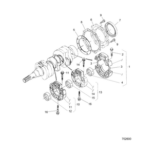 Bolt(Case,Brg) by Polaris 3070568 OEM Hardware P3070568 Off Road Express