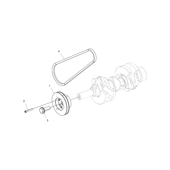 Bolt Crankshaft by Polaris