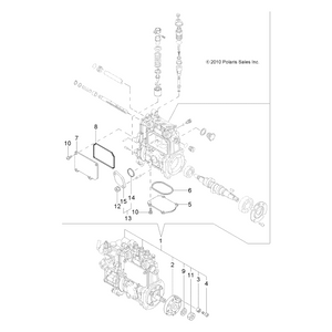 Bolt,Fixation by Polaris 3070208 OEM Hardware P3070208 Off Road Express