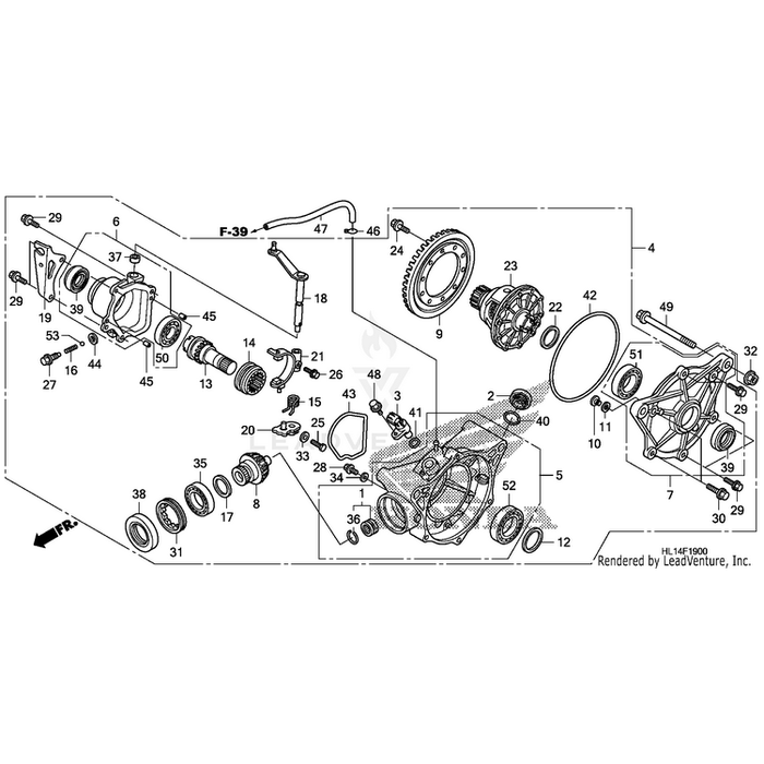 Bolt, Flange (10Mm) by Honda