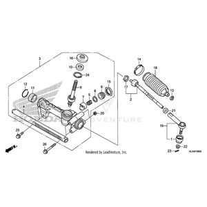 Bolt, Flange (10X105) by Honda 95701-10105-08 OEM Hardware 95701-10105-08 Off Road Express Peach St