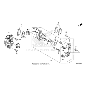 Bolt, Flange (10X29) by Honda 90105-HL6-A00 OEM Hardware 90105-HL6-A00 Off Road Express Peach St