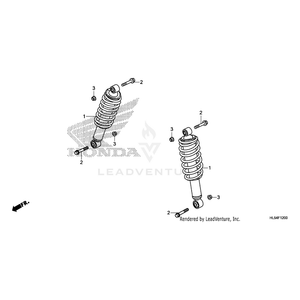 Bolt, Flange (10X50) by Honda 90120-HC4-000 OEM Hardware 90120-HC4-000 Off Road Express Peach St