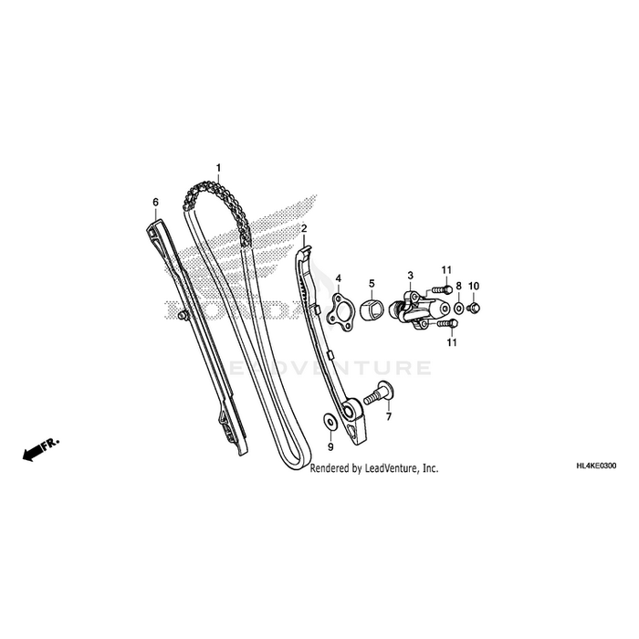 Bolt, Flange (6X10) by Honda