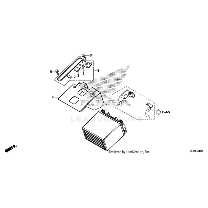 Bolt, Flange (6X16) by Honda