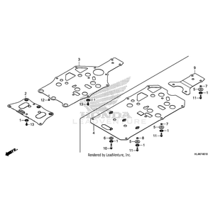 Bolt, Flange (6X20) by Honda 90147-HL4-F00 OEM Hardware 90147-HL4-F00 Off Road Express Peach St