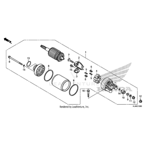 Bolt, Flange (6X28) by Honda 95801-06028-08 OEM Hardware 95801-06028-08 Off Road Express Peach St