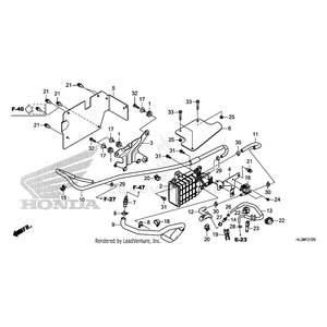 Bolt, Flange (6X40) by Honda 95701-06040-08 OEM Hardware 95701-06040-08 Off Road Express Peach St