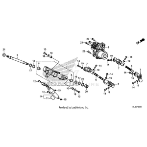 Bolt, Flange (8X25) by Honda 95701-08025-08 OEM Hardware 95701-08025-08 Off Road Express Peach St