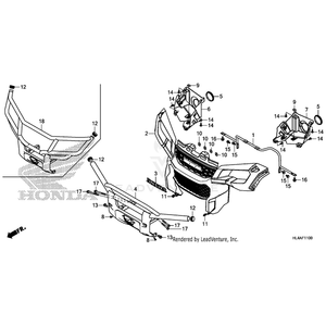 Bolt, Flange (8X65) by Honda 95701-08065-07 OEM Hardware 95701-08065-07 Off Road Express Peach St