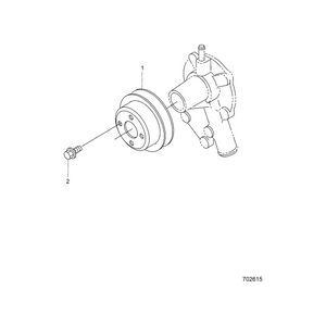 Bolt,Flange by Polaris 3070715 OEM Hardware P3070715 Off Road Express