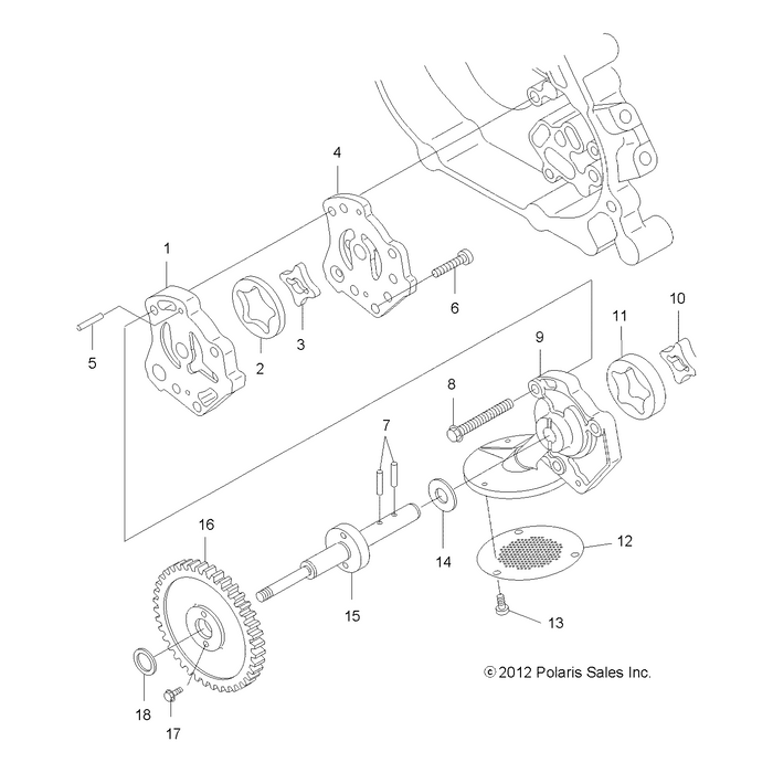 Bolt-Flange by Polaris