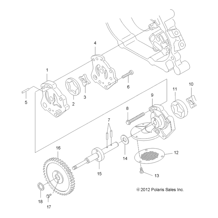 Bolt-Flange by Polaris