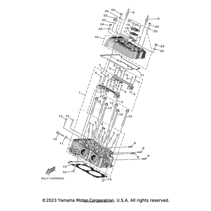 Bolt, Flange by Yamaha