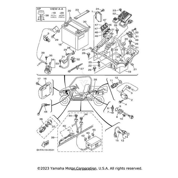 Bolt, Flange by Yamaha