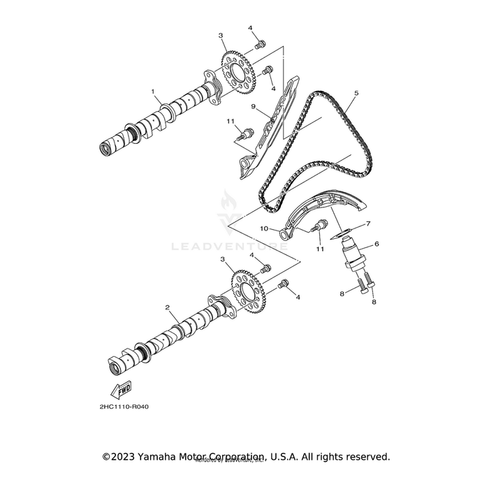 Bolt, Flange by Yamaha