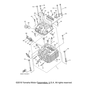 Bolt, Flange by Yamaha 90105-09648-00 OEM Hardware 90105-09648-00 Off Road Express