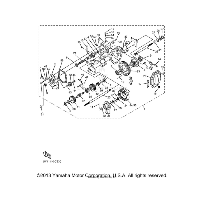 Bolt, Flange by Yamaha