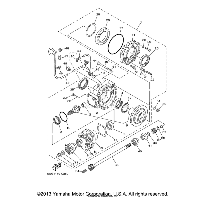 Bolt, Flange by Yamaha