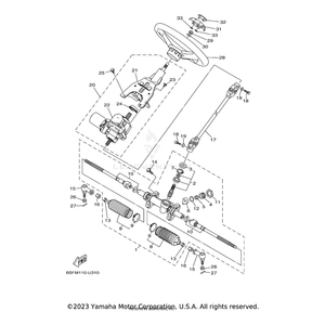 Bolt, Flange by Yamaha 95022-10030-00 OEM Hardware 95022-10030-00 Off Road Express