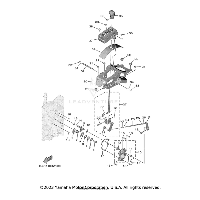 Bolt, Flange by Yamaha