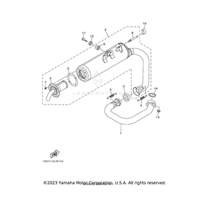 Bolt, Flange by Yamaha 95817-08040-00 OEM Hardware 95817-08040-00 Off Road Express