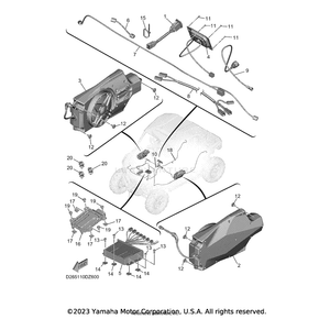 Bolt, Flange Deep Recess by Yamaha 95D32-06012-00 OEM Hardware 95D32-06012-00 Off Road Express